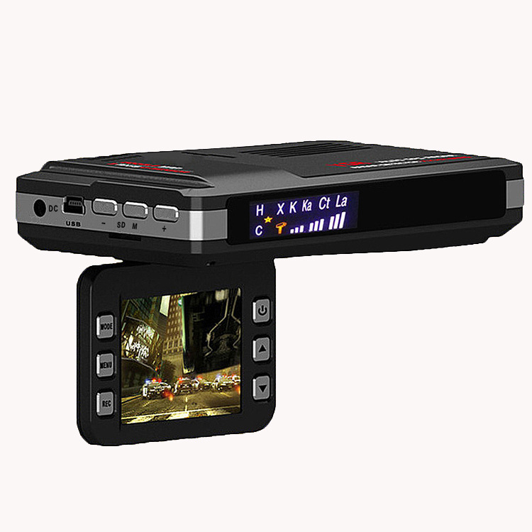 Vipers RAD E8 360-Degree Monitoring, Long-Distance Remote Warning with  Voice Prompt Car Radar Detector - GadgetAMP